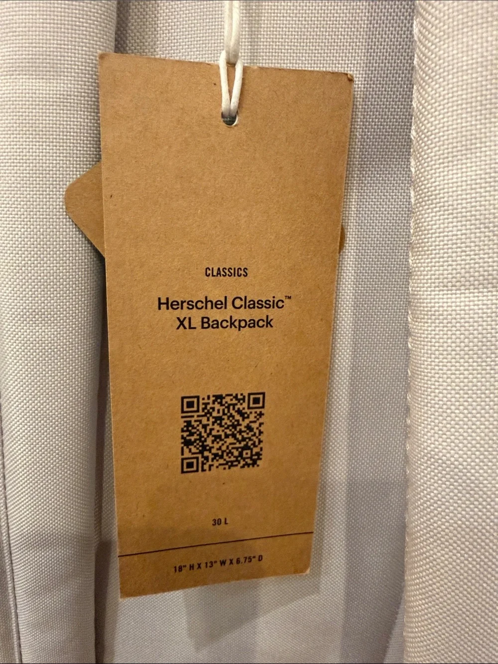 Herschel Supply Company Backpack in Light Beige